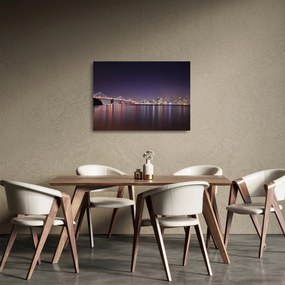 Kilátás San Francisco-ra, California (üvegen) (70x50 cm)