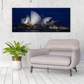 Sydney éjszakai kép (120x50 cm)