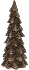 Evergreen karácsonyfadísz barna, 9 x 22 cm
