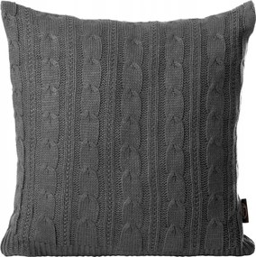 Párnahuzat AKRIL/2 45x45 acél zsinóros pulóver dekoratív