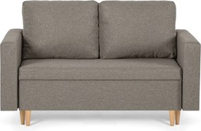 KENO Kétszemélyes kinyitható kanapé Bézs