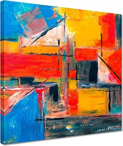 Festmények 30x30 Absztrakt Earl