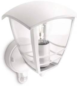 Philips 15388/31/16 - Kültéri fali lámpa érzékelővel MYGARDEN CREEK 1xE27/60W IP44