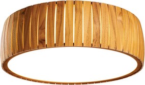 ELSTEAD QNBARRELFLED50TEA BARREL Ernyős Mennyezeti Lámpa Faipari LED IP20