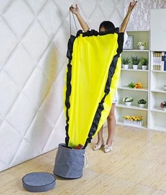 Játéktároló kosár játszószőnyeggel - Kruzzel