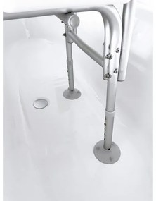 Ridder - Fürdőkád ülőke fogantyúval 70x63 cm fehér