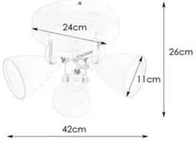 Markslöjd 108083 - Fürdőszobai spotlámpa FJÄLLBACKA 3xG9/20W/230V IP44 fehér