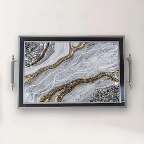 Üveg tálca, 38×24 cm – TPG10049