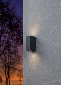 EGLO 900276 JABAGA Modern Kültéri Fali Lámpa Fekete, Átlátszó GU10 IP44