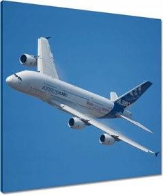Vászonkép 60x60 Utasszállító repülőgép A380