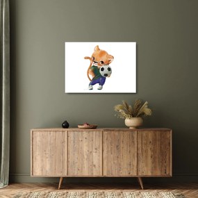 Üveg kép - Akvarell állatka N⁰4 (70x50 cm)