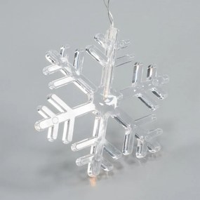 NEXOS Világítófüggöny szett 8 LED meleg fehér 2 db