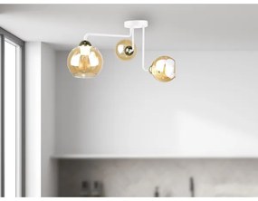 Felületre szerelhető csillár MONDE WHITE 3xE27/60W/230V