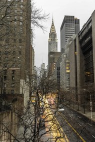 Poszter 30x45cm Chrysler Building New York, Assaf Frank
