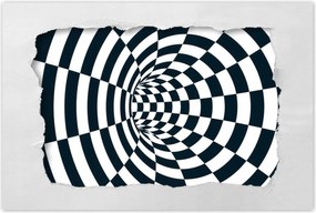 Poszterek 60x40 Absztrakt fekete-fehér