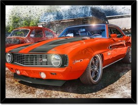 Poszterek keretben 40x30 1969 Chevrolet Camaro Z28