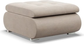 Tokio puff, bársony, bézs