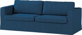 Dekoria Karlstad 3 személyes kinyitható kanapé huzat Ikea kék
