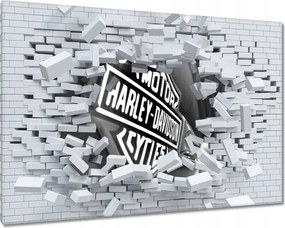 Vászonkép 90x60 Harley Davidson logó