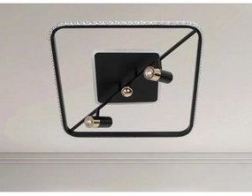 LED Dimmelhető mennyezeti lámpa LED/70W/230V 3000-6500K fekete + távirányítás