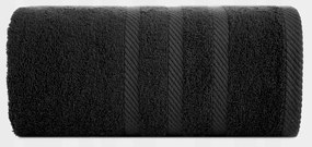 Milo pamut törölköző 100x150 Eurofirany fekete