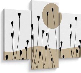 Kép - Grafikus rét N⁰2 (90x60 cm)