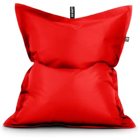 Piros bőrutánzat gyerek babzsákfotel Pad M – So Soft?