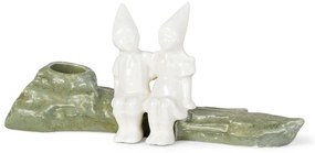 Christmas Tales karácsonyi agyagkerámia gyertyatartó, hosszúság 19 cm - Kähler Design