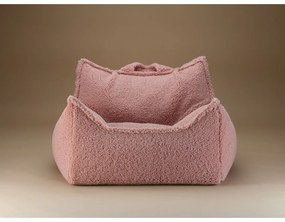 Rózsaszín buklé gyerek babzsákfotel Chair – Wigiwama