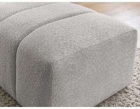 Világosszürke buklé lábtartó Annecy – Bobochic Paris