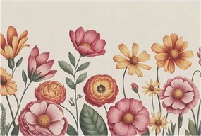 Fali fotótapéta Étkezőbe Virágos kompozíció 104x70 Ragasztó