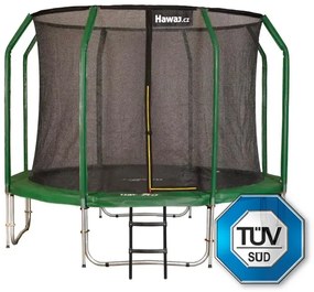Hawaj 427 cm trambulin belső védőhálóval + létra INGYEN