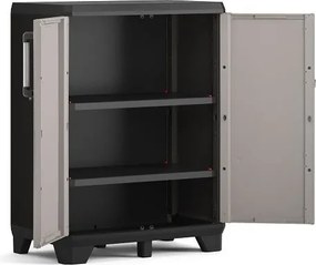 Keter Szekrény PRO BASE fekete/szürke