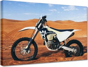Vászonkép 30x20 Motocross a sivatagban