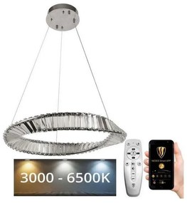 NEDES LED Dimmelhető kristály csillár zsinóron LED/40W/230V + távirányítás ND3604