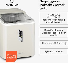 Klarstein Albaron, jégkocka készítő, golyó alakú, 12 kg/24 h, 1,5 L, kijelző