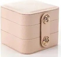 Somm Ékszertartó doboz rózsaszín 9, 5 x 9,5 x 8 cm