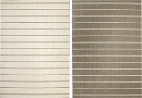 Kétoldalas Szőnyeg Kültéri Barna Bbrussels Teraszkrém 200x290 cm