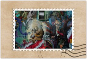 Poszterek 120x80 Graffiti Utcaművészet