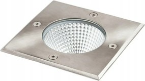 Kültéri süllyesztett Led lámpatest Rendl Rizz Sq 125 rozsdamentes acél IP67 7W 3000K