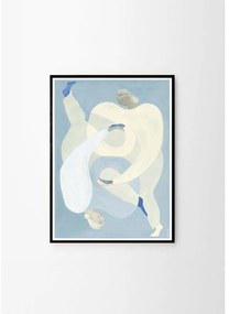 Poszter 70x100 cm Hold You - Blue – Sofia Lind – The Poster Club
