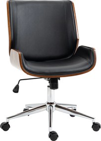 Vinsetto Irodai Szék Hintázó Funkcióval, Ergonomikus Számítógépes Szék, Magasságban Állítható Íróasztali Szék, Forgószék Tanulmányi Szobába, Max. 120