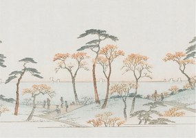 Fotótapéta Flizelin Fali Szett Csendes táj 208x146 ragasztóval