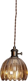 Cottex 8400100-5503 - Konnektorba dugható, kábeles függeszték NORA 1xE14/5W/230V, barna