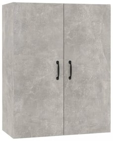 betonszürke szerelt fa függőszekrény 69,5 x 34 x 90 cm