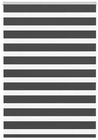 zebrafüggönnyel fekete szövetszélesség 90,9 cm poliészter