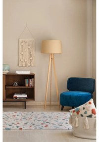 Krémszínű mosható kézi szövésű pamut szőnyeg 140x200 cm Terrazzo Marble – Lorena Canals