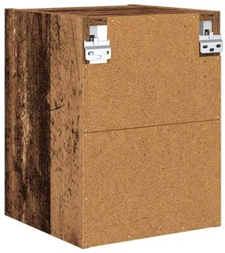 Függő szekrény polcokkal Riga Öreg fa 30 x 29,5 x 40 cm Faanyag