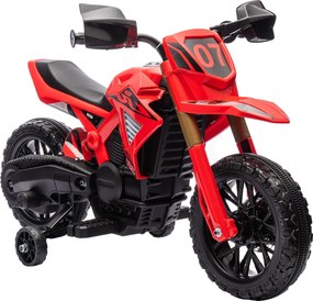 AIYAPLAY 12V Elektromos Gyerekmotor, Gyerekeknek Képzési Kerekekkel, Max. 3 km/h Sebességgel, Elektromos Motor Hangszóróval és Indulási Hanggal, 3-8 É