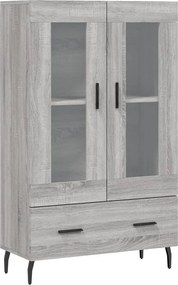 vidaXL szürke sonoma szerelt fa magasszekrény 69,5 x 31 x 115 cm